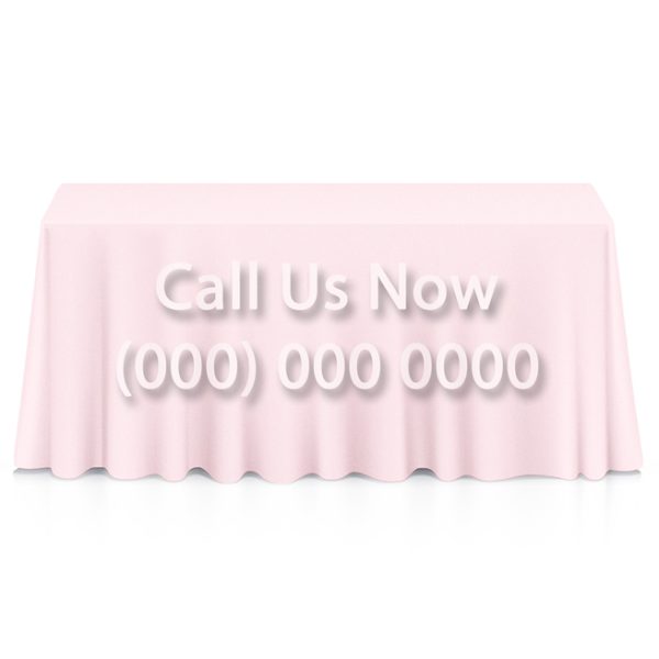 Pink Rectangular Tablecloth