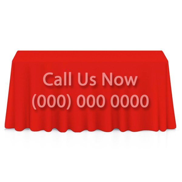 Red Rectangular Tablecloth